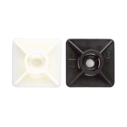 BN-BA NOIR - BASE ADHÉSIVE DOUBLE FACE POUR COLLIER 27,0X27,0 (100 pcs.)